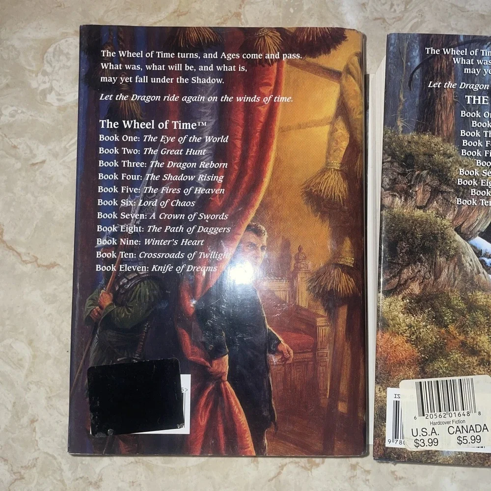 wheel of time‎ books hardcover lot, Books 10 & 11